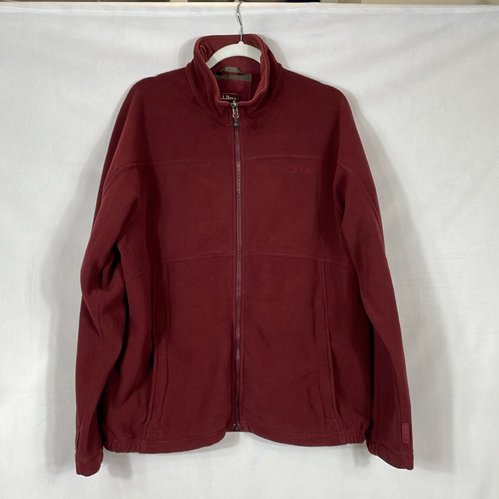 L.L. Bean Full Zip Fleece Jacket Size L